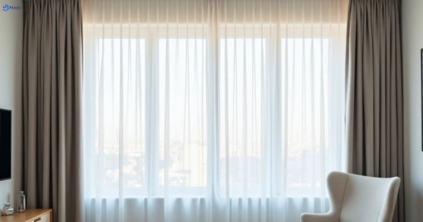 Freshly steam cleaned curtains in aspendale-gardens-vic QLD